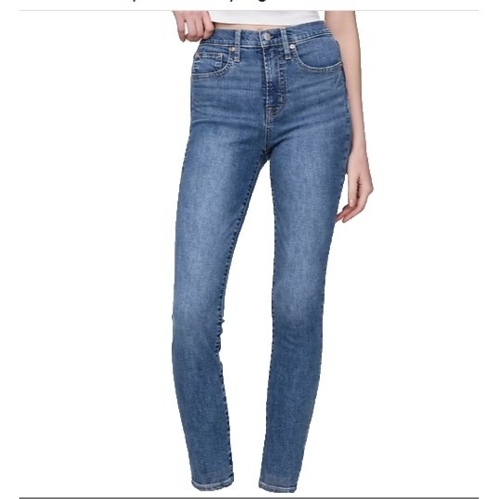 Women's Gap True Skinny High Rise Blue Jeans Size 6/28